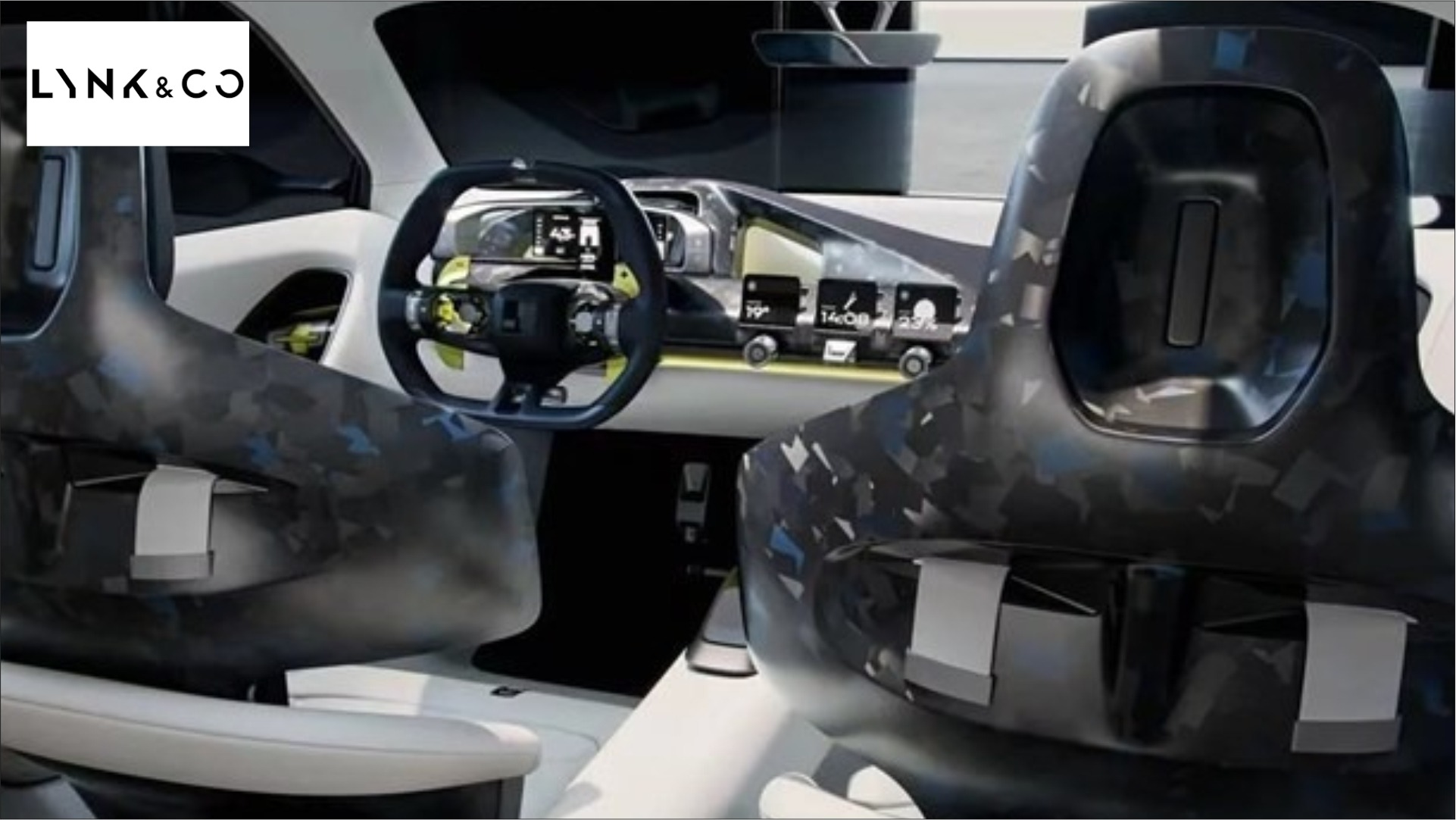 Lynk & Co. carbon fibre seats